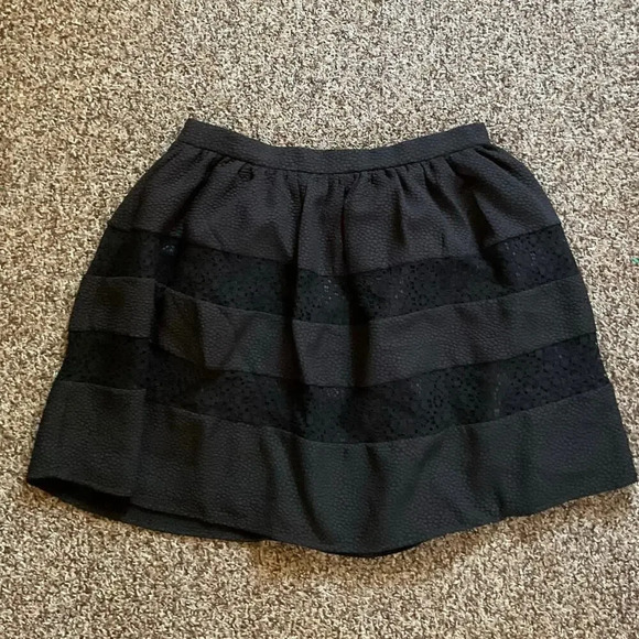 Xhilaration petite women’s size L mini skirt black party night out dressy - Picture 10 of 10